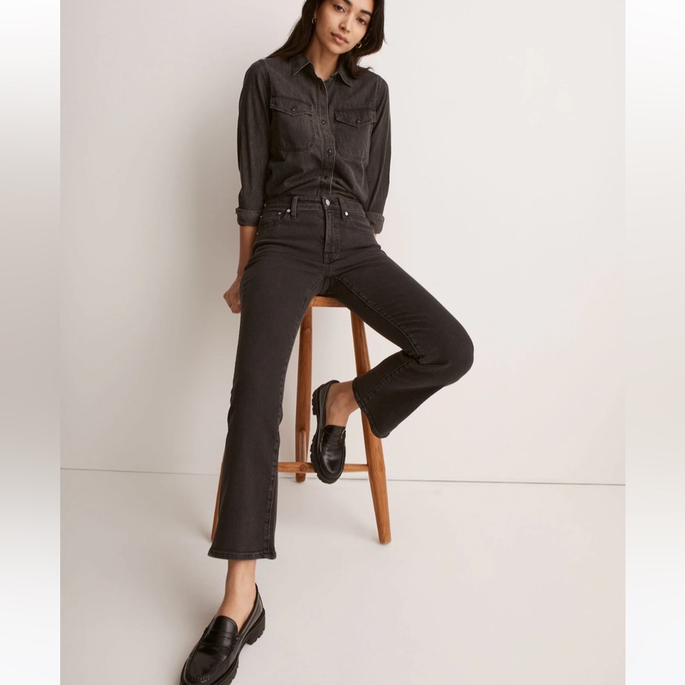 Madewell Kick Out Crop Jeans